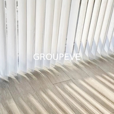 acheter Des rideaux à rouleaux avec des dessins verticaux moteurisés en tissu de rouleaux Rideaux pour fenêtre pour la maison Matériau d'ombre solaire fabrication en ligne