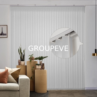acheter fenêtres commerciales verticales de protection de la vie privée, stores élégants et teintures en tissu à rouleaux fabrication en ligne