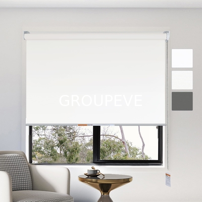 acheter Résistant au feu Roller Blinds Tissu Polyester Plain Blackout Roller Blinds Tissu résistant au feu pour bureau fabrication en ligne