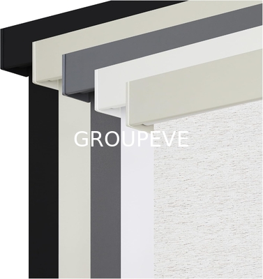 acheter Fabrique de haute qualité 100% lin polyester et polyester pour volets à volets noirs fabrication en ligne