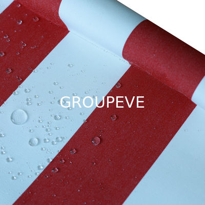 Nouveau design bon marché prix 100% acrylique teintée auvents nuances tissus pour la décoration des fenêtres