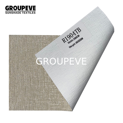 Nouveau design 100% polyester revêtement blanc nuances romaines Roller Up Blinds tissus pour la décoration de la maison