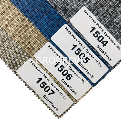 Tissu d'écran pour stores enrouleurs occultants, tissu de protection solaire pour stores enrouleurs, tissu de protection solaire