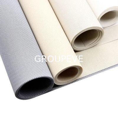 acheter Eco-Friendly 385GSM Polyester PVC Sunscreen Roller Blind Fabric with 2/2.5/3m Width fabrication en ligne