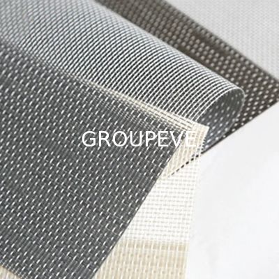 acheter Stocks prêts Tissu de stores de zèbre 425GSM 50m Longueur pour fenêtre stores de zèbre fabrication en ligne