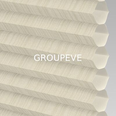 acheter 100% étanche à l'air et à l'épreuve du bruit Tissu non tissé Blinds de nid d'abeille pour fenêtre Nuances de nid d'abeille fabrication en ligne