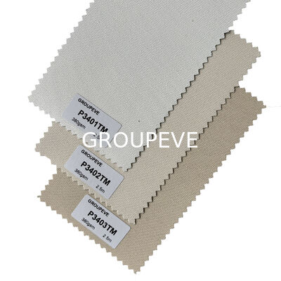 Tissu de store enrouleur occultant noir 100% polyester de haute qualité, largeur 3m, écologique pour stores zébrés