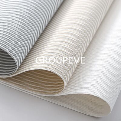 70% PVC 30% Polyester enduit ignifuge imperméable tissu d'ombrage pour stores enrouleurs