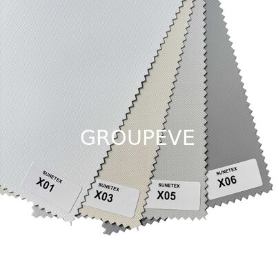 acheter Tissu d'écran solaire en PVC 3 plis et fibre de verre 100% 1 pli avec UPF 50+ et imperméable pour stores enrouleurs et pare-soleil fabrication en ligne