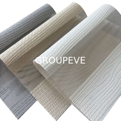 tissu 100% de stores zébrés de polyester de largeur de 300cm pour les stores de fenêtre