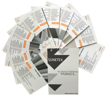 Un bon prix. 30% Polyerster + tissus de protection solaire d'armure de panier de PVC de 70% pour des abat-jour de rouleau en ligne