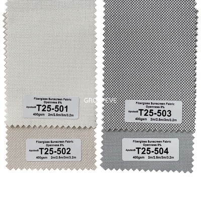 Un bon prix. Tissu aveugle extérieur imperméable 2m de protection solaire de la fibre de verre 400g/M2 2.5m 3m en ligne