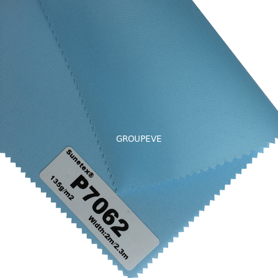 Un bon prix. Tissu aveugle translucide de rideau en rouleau de salon de tissu de rideau en polyester en ligne