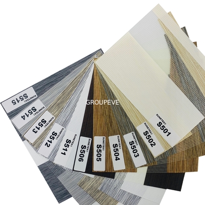 Un bon prix. Couleur en bois de 3m jour et nuit fougères de zèbre Tissu pour les fougères de zèbre motorisées en ligne
