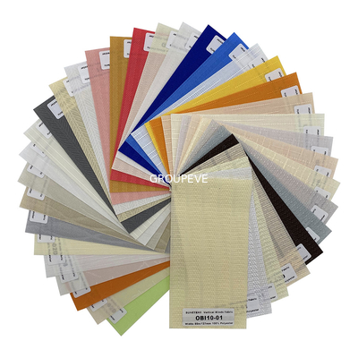 Un bon prix. La verticale 127mm simple de PVC des nuances de fenêtre 89mm aveugle GV ROHS de la CE de tissu en ligne