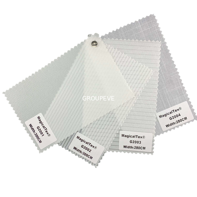 Un bon prix. Résistant au feu 100% Polyester 2,8M Largeur Semi Blackout Polyester Roller Blinds Tissu Pour la décoration de la maison de luxe en ligne