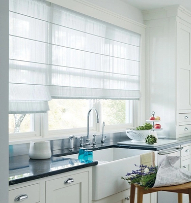 Un bon prix. Matériau de commande à distance Tirez vers le bas stores personnalisés pour les fenêtres Shades de rouleaux électriques pour la maison en ligne