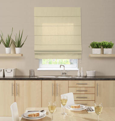 Un bon prix. Panne d'électricité 100% sans fil de tissu de polyester de Textile Indoor de concepteur Roman Blind en ligne