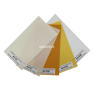 Un bon prix. matériel sans visibilité de tissu de rideau vertical en 127mm pour les abat-jour de fenêtre verticaux en ligne
