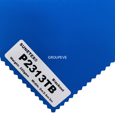 Un bon prix. Tissus 100% horizontaux de rideau en panne d'électricité de polyester d'intérieur pour la maison d'hôtel en ligne