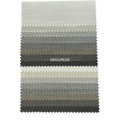 Un bon prix. Volets aveugles de nuances de rouleau de cortines de fournisseur de tissu de panne d'électricité de polyester 0.4mm profondément en ligne