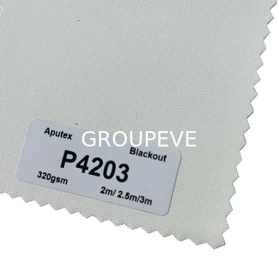 Un bon prix. tissus 100% opaques faits sur commande d'abat-jour de rouleau du polyester 320g pour le décor à la maison en ligne