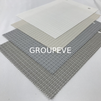 Un bon prix. Le PVC du polyester 70% de 30% a enduit la franchise sans visibilité 5% de tissu de rouleau de protection solaire de fenêtre en ligne