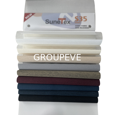 Un bon prix. Abat-jour de volets de tissu de panne d'électricité de zèbre de tissu de polyester de Textil en ligne