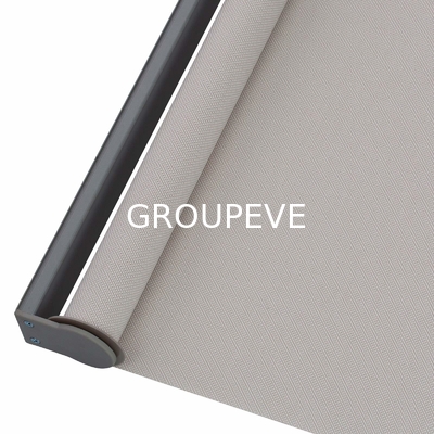 Un bon prix. Les abat-jour de rouleau roulent le tissu de protection solaire de fibre de verre résistant à la chaleur en ligne