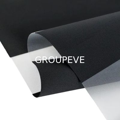 Un bon prix. 425GSM 100% Polyester Zebra Blinds Fabric with 100% Blackout for French Windows en ligne