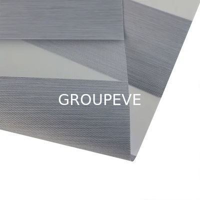 Un bon prix. 425GSM Zebra Blinds Fabric with 1 Roll MOQ and Customizable Color for French Windows en ligne