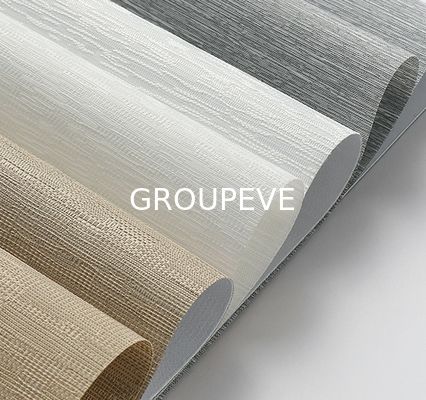 Un bon prix. 100% Blackout 380GSM 3M Width Flame Retardant UV Proof Waterproof Polyester Roller Blinds Fabric en ligne