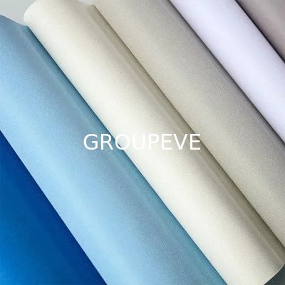 Un bon prix. 340GSM Blackout Roller Shade Fabric for French Window with Upper Open Mechanism en ligne