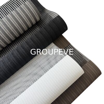 Un bon prix. 100% Polyester Horizontale Jour Nuit Semi-noir Zebra Roller Blinds Tissu Pour la maison en ligne