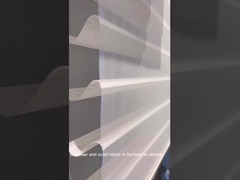 Le rouleau de la meilleure qualité ombrage semi le zèbre de protection solaire de panne d'électricité aveugle le tissu pour la maison