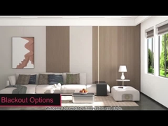 100 Crème solaire semi-obscurcissante en tissu de zèbre volets de fenêtre nuances de tissu obscurcissant