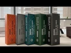 Tissus pour volets à rouleaux à 100% de teinture blanche noire