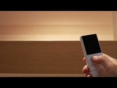 Largeur 3m 100% polyester Rideaux ombrage du soleil Wifi Zebra motorisé