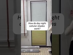 Abat-jour de fenêtre cellulaires de nid d'abeilles de nuances de la panne d'électricité sans fil de Groupeve pour la maison