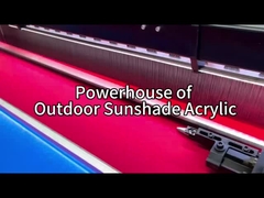 Largeur 1,5m 1,8m 3m Acrylique imperméable à l'eau au toit extérieur Tissu UV