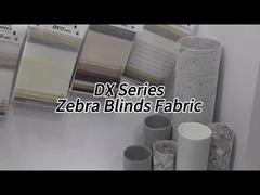 Décoration de fenêtre Double couche Double occultant Store zébré jour et nuit Tissus pour hôtel